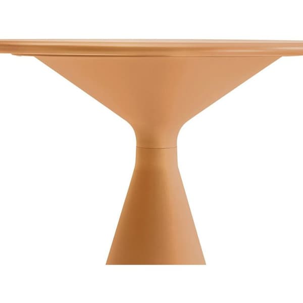 Trädgårdsbord i metall "Néora" - Orange