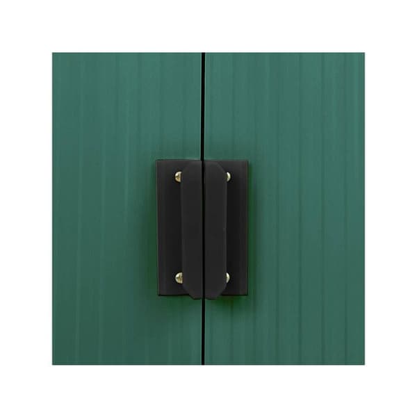 Metallskjul "Rosas" - 7,06 M² - Grön