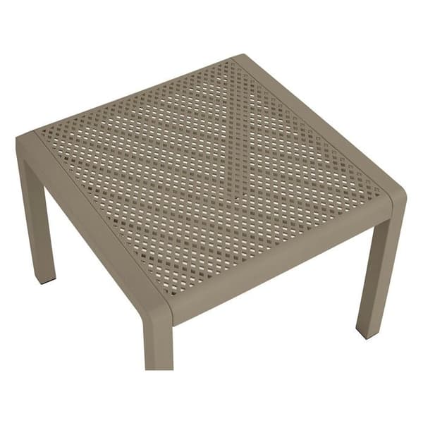 Havemøbler i metal og plastik "Céora" - 4 pladser - Taupe