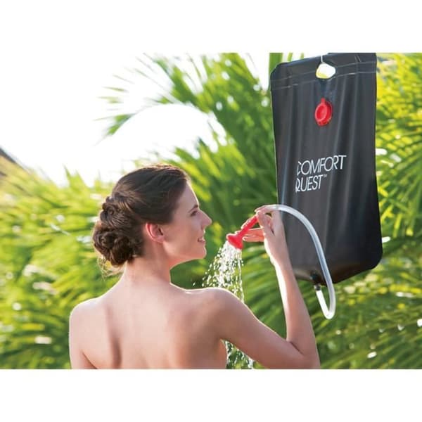 Solbruser til camping PAVILLO Solar Pro sort PVC 20 L