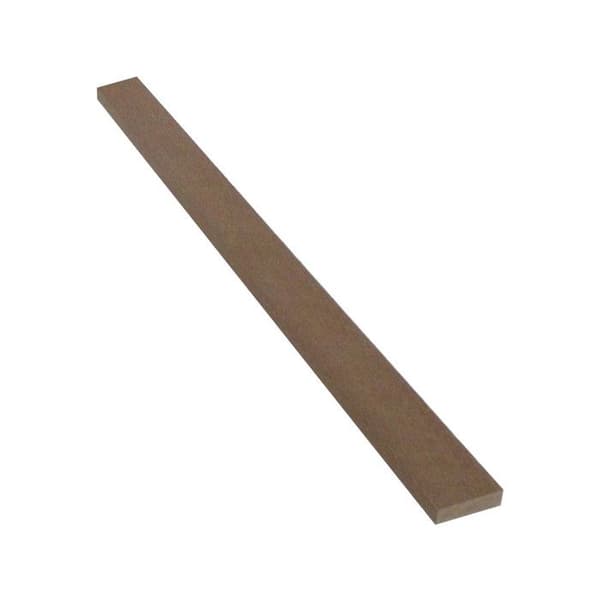 Afslutningsprofiler til kompositterrasse parti 2 brun 240 cm
