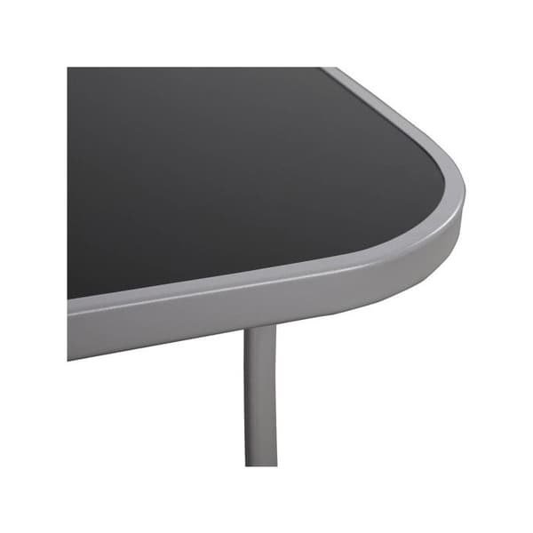 Trädgårdsbord "Cordoba" - 6 platser - Silverfärgad