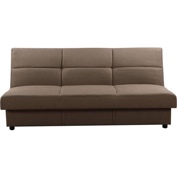 Soffa Clic-Clac "Enzo" - 186 x 80 x 87 cm - 3 platser - Taupe