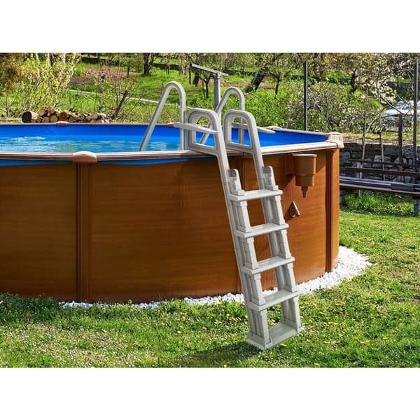 Dubbeltrappa pool "Mario" med barnsäkerhetssystem
