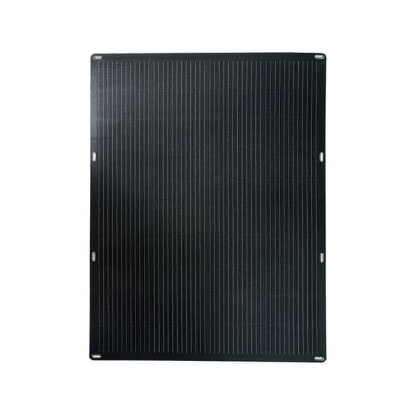 Set med 2 flexibla plug and play solpaneler - 400w "Urban center" - Svart