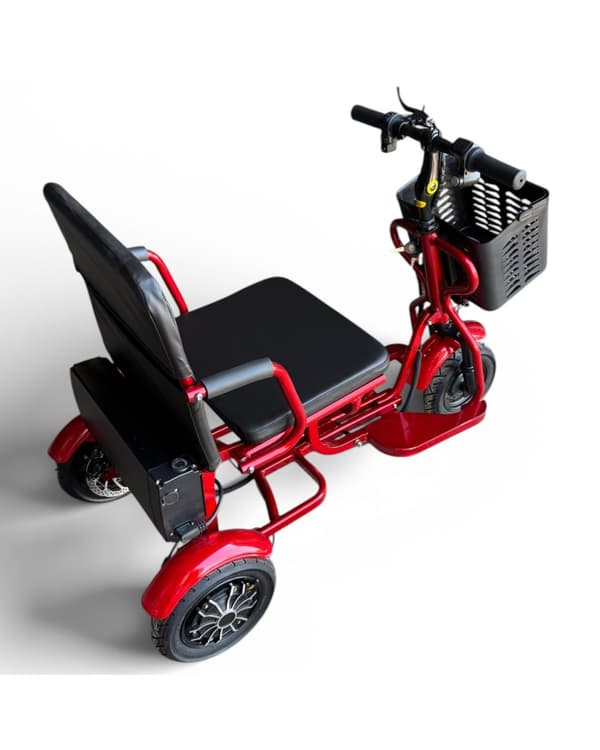 3-hjulig senior Permobil, hopfällbar, resevänlig