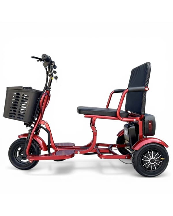 3-hjulig senior Permobil, hopfällbar, resevänlig