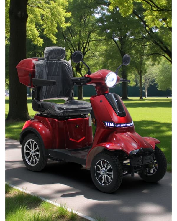 Elektrisk firehjulet scooter MS-08 Pro EEC – EEC-godkendt og stabil