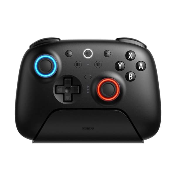 8BitDo Ultimate 2 Bluetooth Controller for Nintendo Switch / Nintendo Switch 2 / PC - svart
