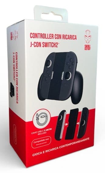 Skull Factory Joy-Con Charging Grip for Switch 2