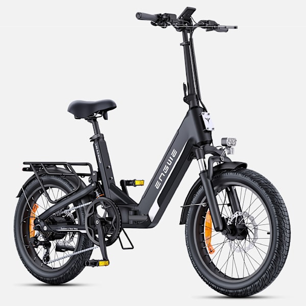 Fabriksdirekt ENGWE L20 3.0 BOOST sort elcykel 250W 75Nm 135km ...