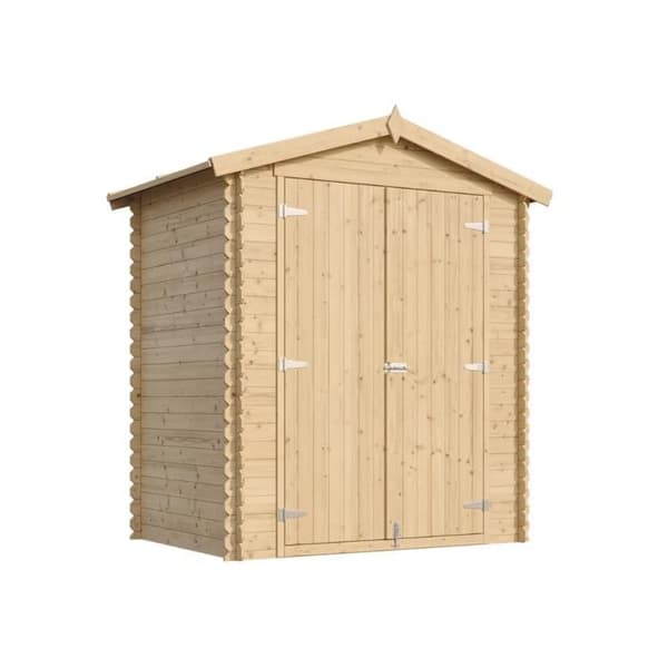 TIMBELA M367C1 Trädgårdsskjul i trä 1,98 m²