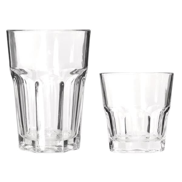 Dricksglas 12-pack (6x250ml + 6x350ml) / Dricksglas / Serveringsglas