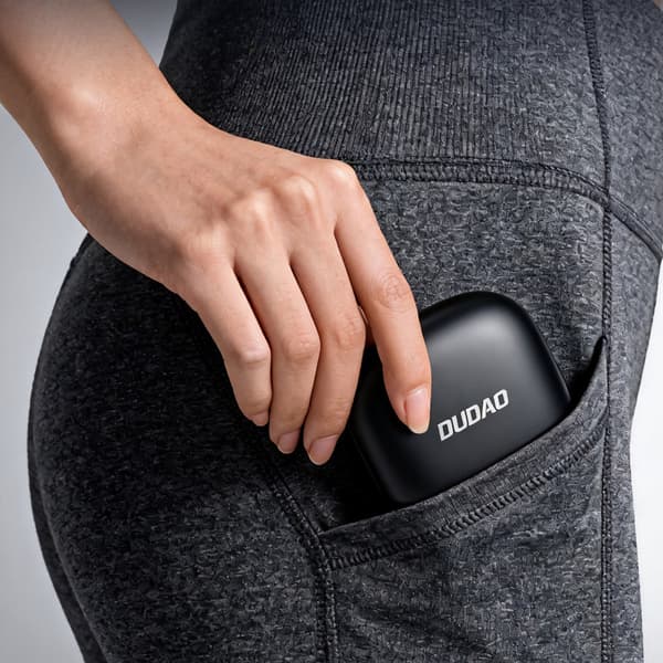 Dudao Bluetooth 5,3 Headset med öronkrokar - Svart