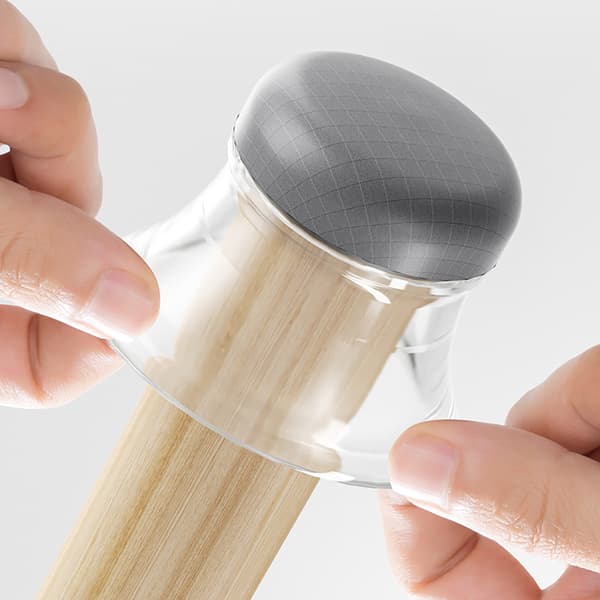 Runda möbeltassar/benöverdrag - 8-pack, storlek L (Ø25-30 mm) / Möbelbensskydd / Stolsbensskydd