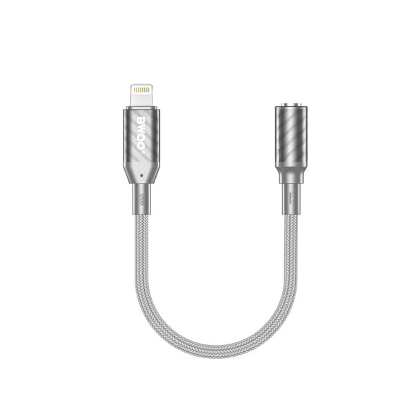 BWOO Ljudadapter Lightning till 3,5mm