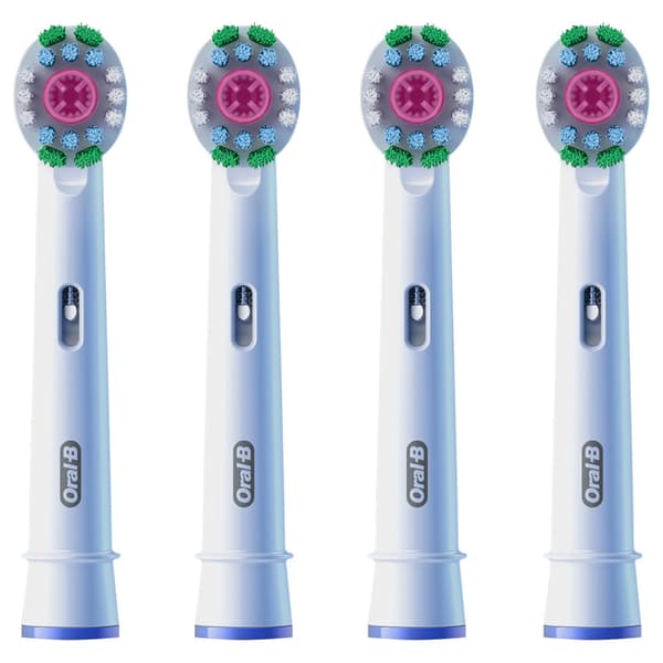 Oral-B PRO 3D White 4-pack / Oral-B 3D White borsthuvuden / Utbyteshuvuden
