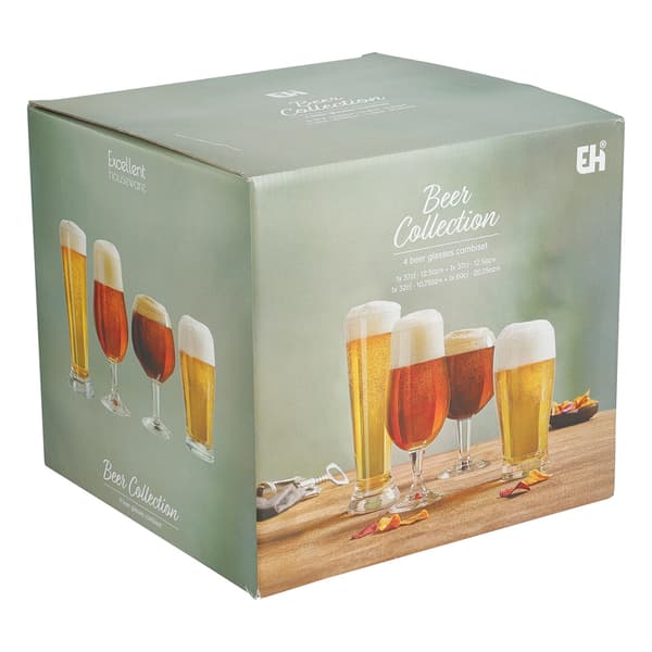 Ölglas 4-pack i olika modeller