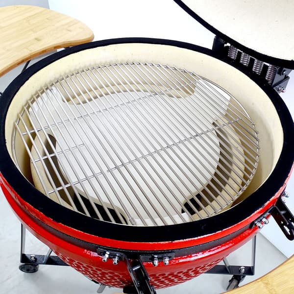 Värmedeflektor 42 cm / keramisk värmedeflektor för kamadogrill