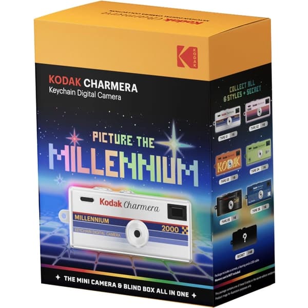 Kodak Charmera Millenium digital kompaktkamera med nyckelring / Digital nyckelringskamera