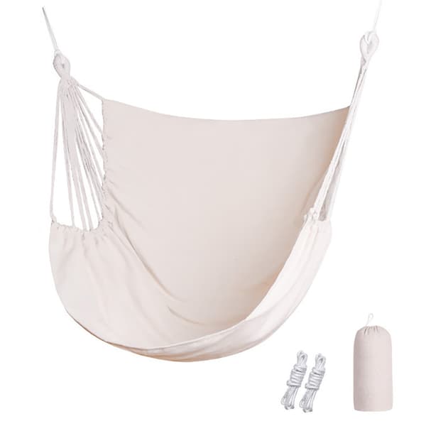 Hängstol i canvastyg / hänggunga stol / hammockstol