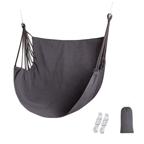 Hängstol i canvastyg / hänggunga stol / hammockstol