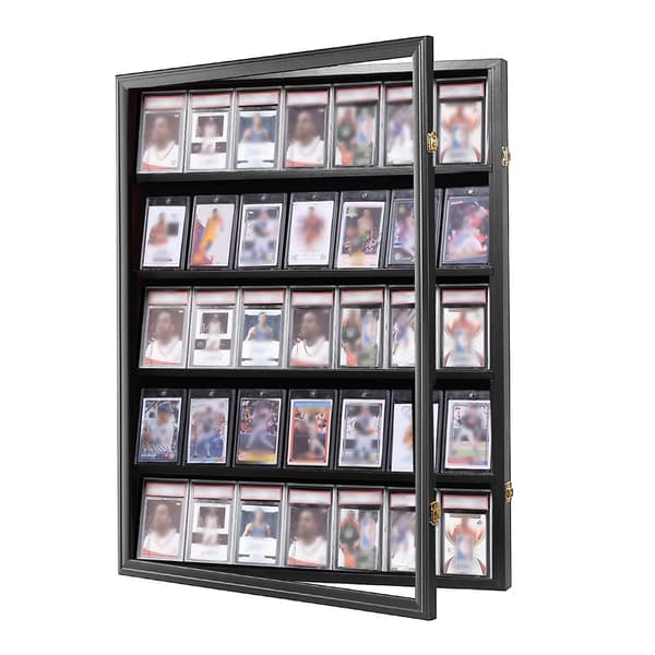 Ram för samlarkortsdisplay / displayram för samlarkort 60 x 80 cm / samlarkortsram med akrylfront