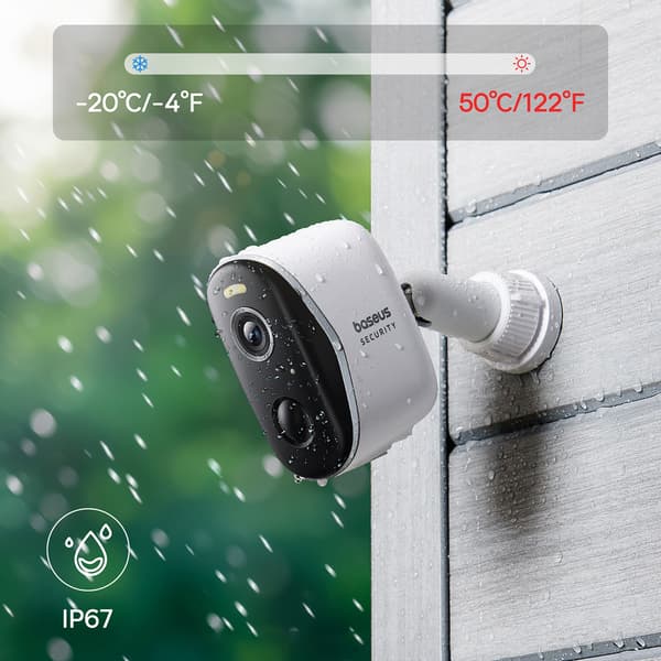 Baseus Security N1 2K - 3 kameror och 1 basstation