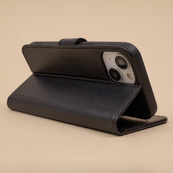 Fodral med ställfunktion till Xiaomi Redmi Note 15 5G - Svart