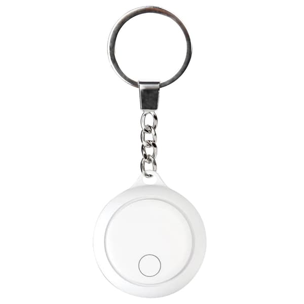 Smart tag för Apple Hitta / Bluetooth-tracker med högtalare / vit spårningsbricka