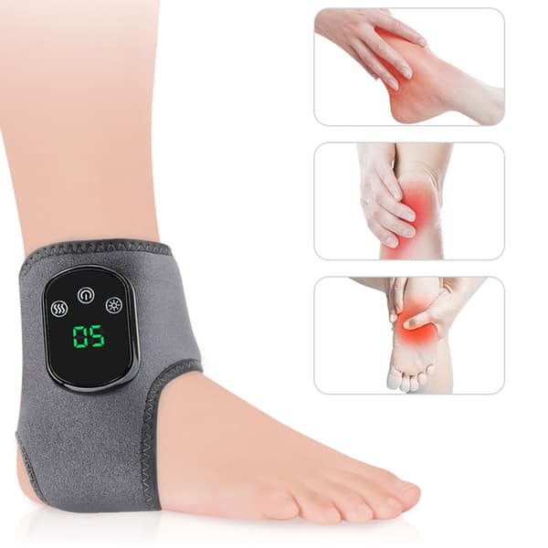 Fotmassageapparat med värme / Ankelmassage / Vibrationsterapi