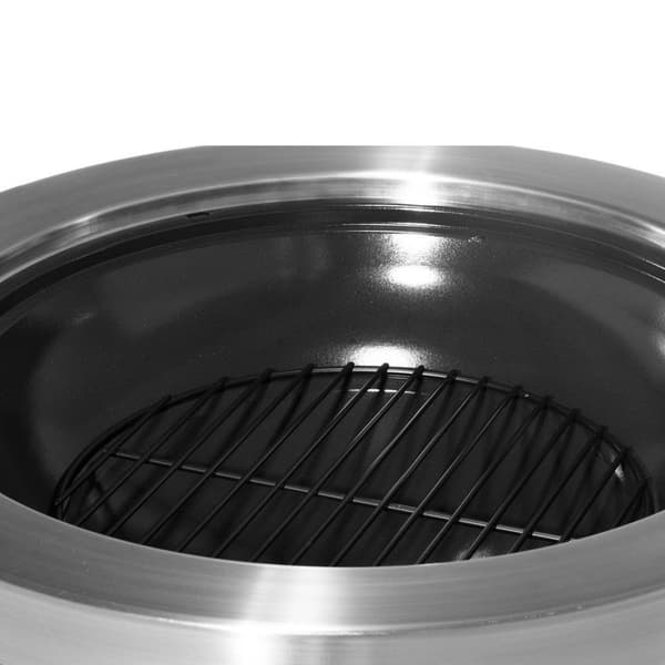 Mustang eldstad Burbank / eldstad utomhus / eldfat med gnistskydd / grill eldstad