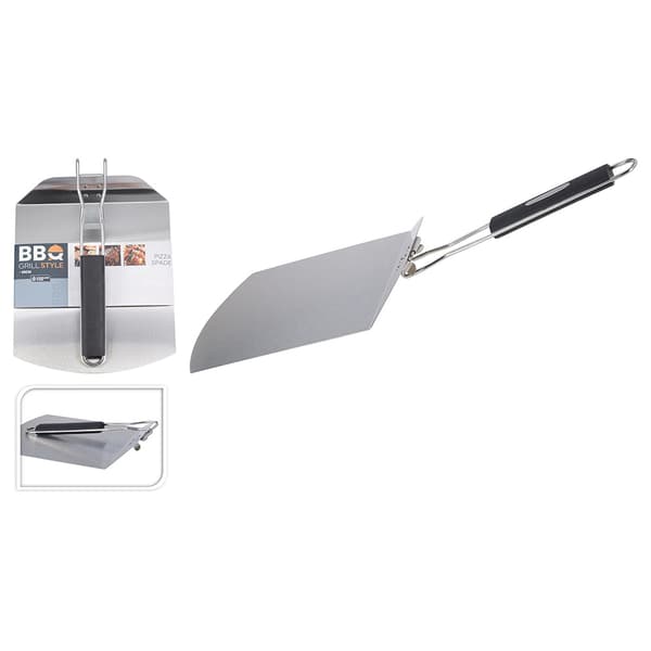 Vikbar pizzaspade / pizzaspade 55 cm / BBQ-pizzaspade för grill