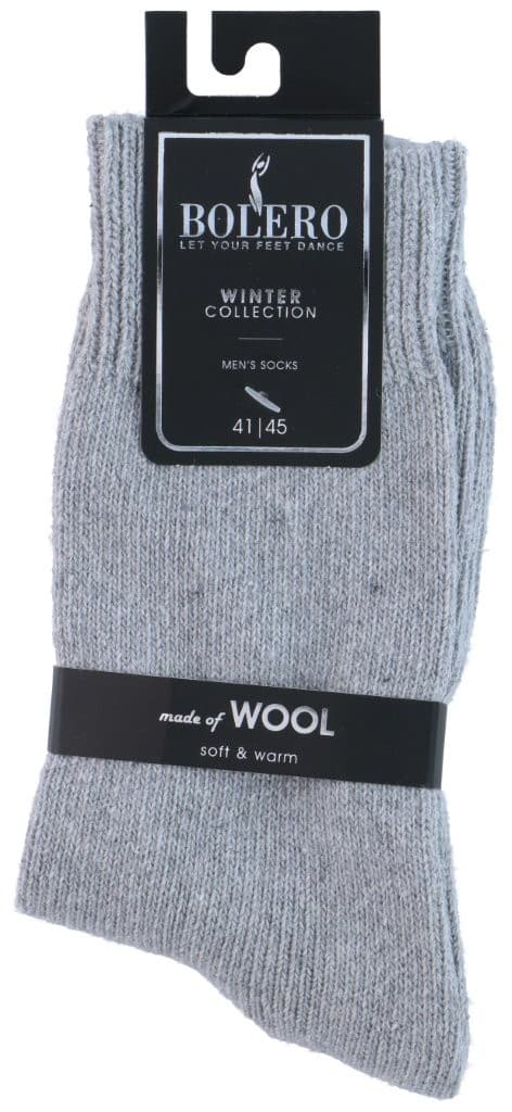 Ullsockor herr 41–45 / varma ullstrumpor 41–45 / vinterstrumpor ull - 4-pack
