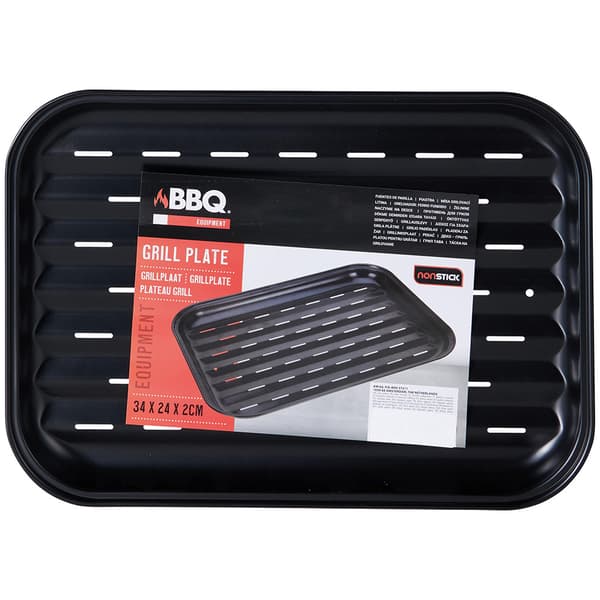 Grillbricka non-stick 34 x 24 cm / grillplatta med non-stick