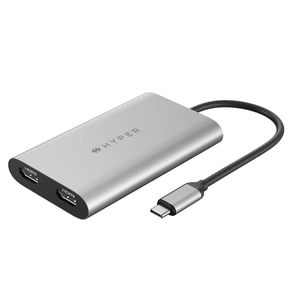 HyperDrive Dual 4K HDMI-adapter / USB-C till HDMI-adapter / dubbel HDMI-adapter
