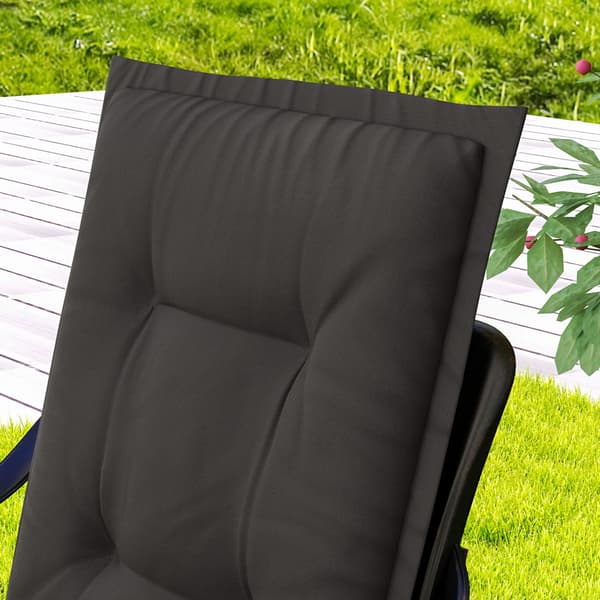 4 st stolsdynor 108 cm - Mörkgrå / Sittdynor / Trädgårdsdynor