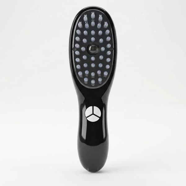Hårbottenborste med LED och massage – scalp brush / massageborste / hårvårdsborste