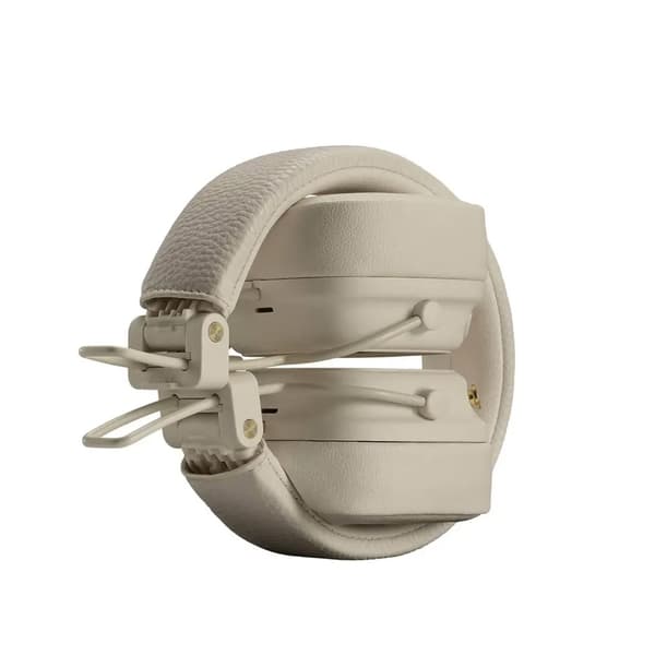 Marshall Major V Bluetooth-hörlurar - creme / trådlösa hörlurar / Bluetooth-headset
