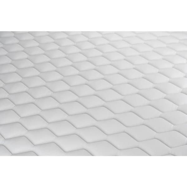 Sengemadras og Sengebund 200x200 cm - 2 Grå Sengebunde - Vitalpower Grå