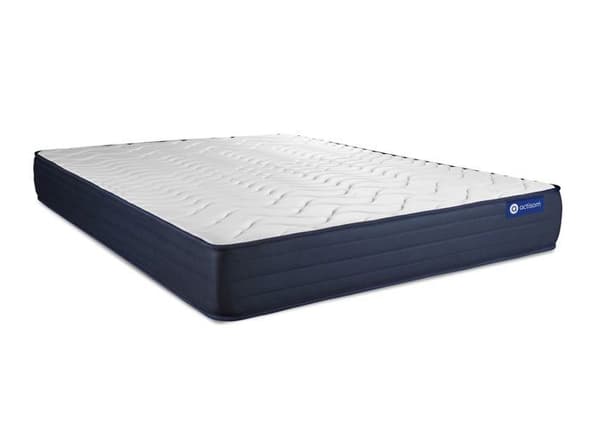 Madrass- och boxspringset 180x210 cm - Actimemo Life - Boxspringkit Grå