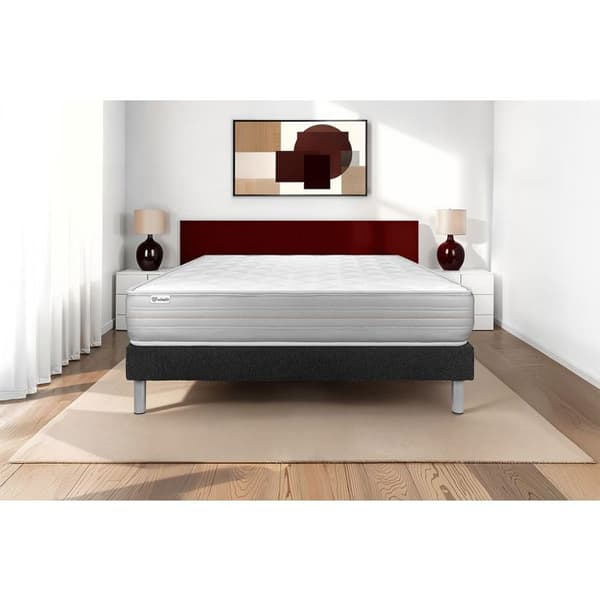 Sengemadras og Sengebund 150x190 cm - Sort Sengebund (i kit) - Vitalmemo Sort