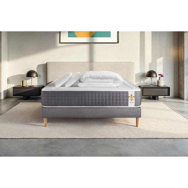 Pack Tjugosex 140 x 190 cm sängram Kit Grå