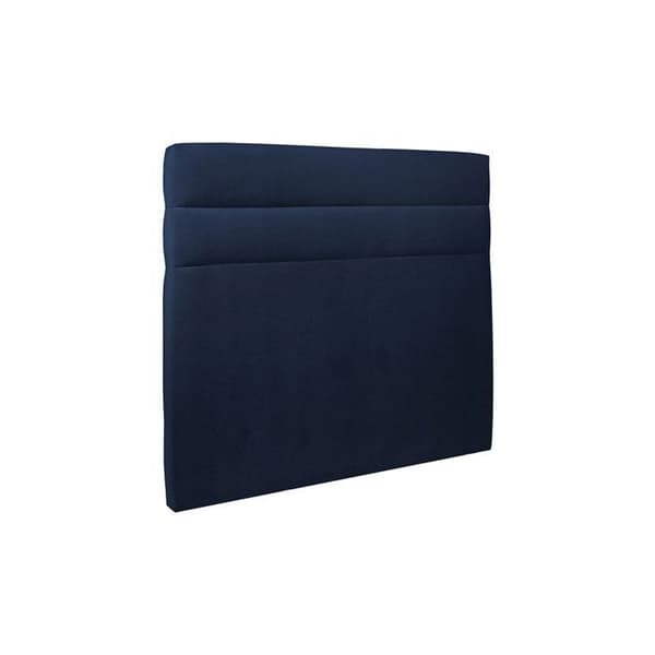 Säng - sammetstyger - sängram kit - Blå - Massiv trä - 135x190cm