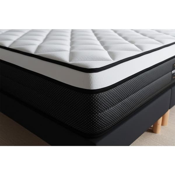 Svitset 90 x 190 cm Vitt Kit-bas