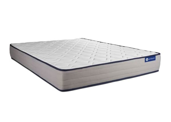 Madrass- och boxspringset 130x200 cm - Actimemo Form - Boxspringkit Grå