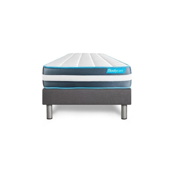 Bodyform Memory Foam 90x200 Boxspringmadrassset - BODY CARE - Fast - Grå