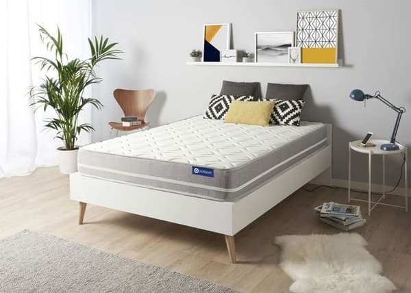 Madrass - ACTISOM - Actimemo Touch - 140x220 cm - Minnesskum - Hypoallergenisk
