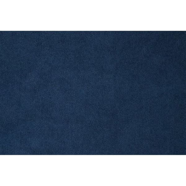 Säng - sammetstyger - sängram kit - Blå - Massiv trä - 135x190cm
