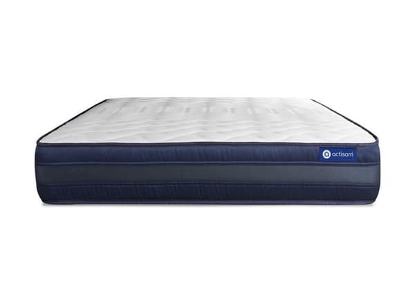 Madrass - ACTISOM - Actimemo Tech - 130x200 cm - Minnesskum - 24 cm tjock.